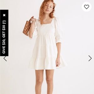 Madewell Lizzie Babydoll Dress EUC size 00